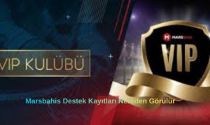 Marsbahis Destek Kayıtları Nereden Görülür